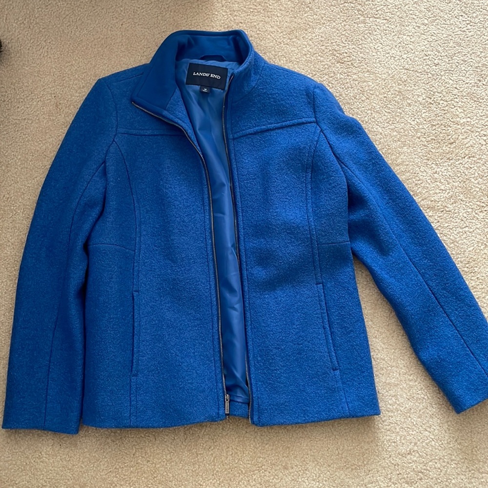 Land’s End Wool Blend Coat